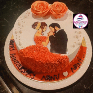 Couple anniveraary cake